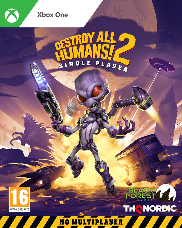 Destroy All Humans! 2 – Reprobed Single Player – Xbox One – spilomslag