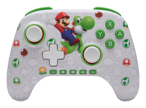 PowerA - Advantage Wireless Controller for Nintendo Switch 2 - Mario & Yoshi