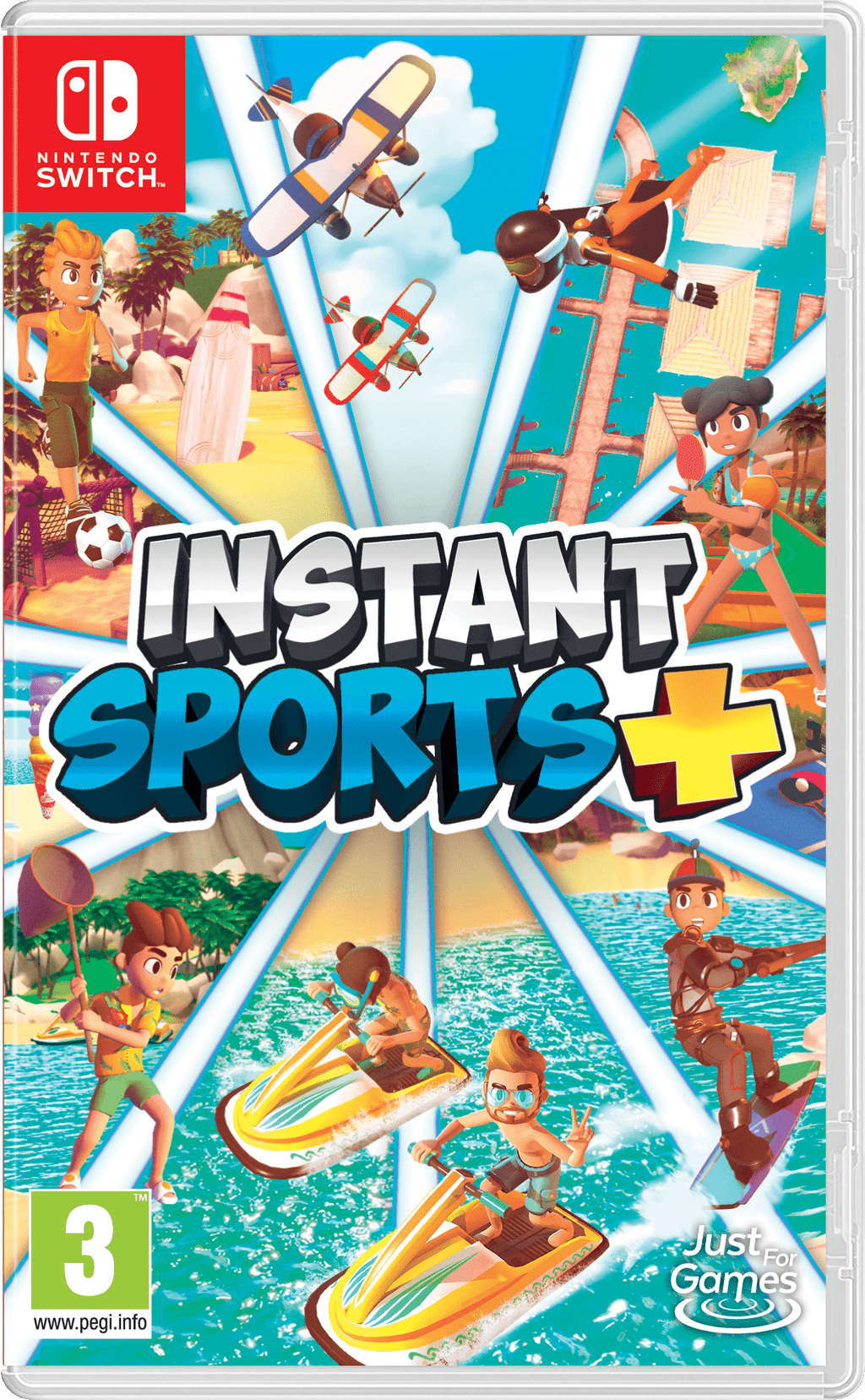 Instant Sports+ – emballage