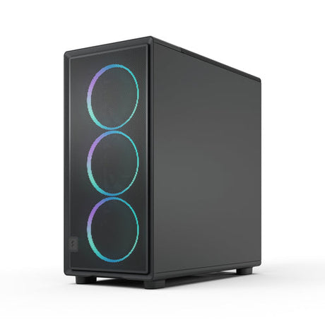 Midi Epoch XL Black TG RGB Light tint Fractal design