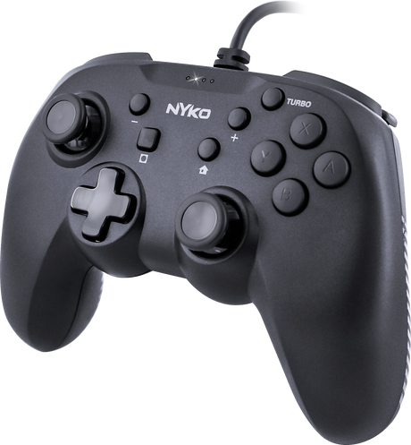 Nyko Prime Wired Controller til Nintendo Switch – sort – produktbillede 1