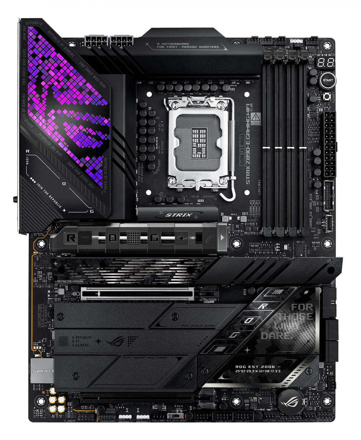 ASUS ROG STRIX Z890-E GAMING WIFI ATX LGA1851 sokkel Intel Z890 ASUSTeK COMPUTER