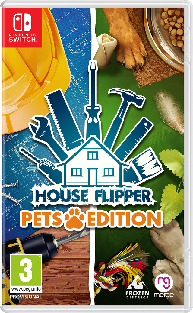 House Flipper - Pets Edition – omslag til Nintendo Switch