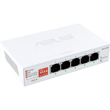 ASUS QG-U1050 – 5-port 2,5G-switch – Hvid