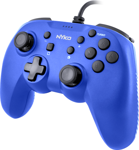 Nyko Prime Wired Controller til Nintendo Switch – blå – produktbillede 1