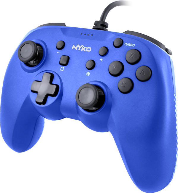 Nyko Prime Wired Controller til Nintendo Switch – blå