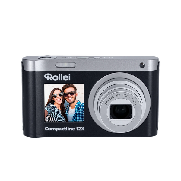 Rollei Compactline 12X – Zoomkamera med selfiedisplay