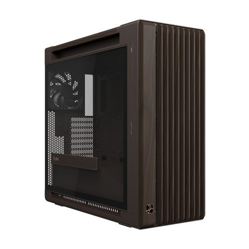ASUS ProArt PA602 Wood Edition Retro Brown - Tempered Glass Panel – set skråt forfra