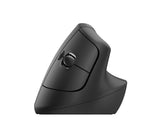 Logitech - Lift Right Vertical Ergonomic Mouse, Graphite/Black Logitech