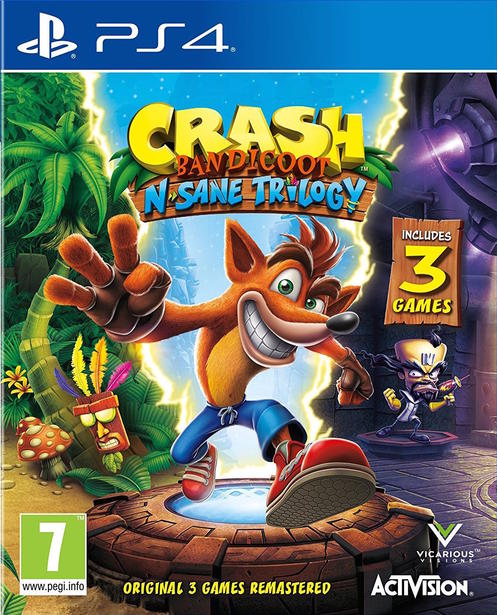 Crash Bandicoot - N'Sane Trilogy Remastered V2 Activision