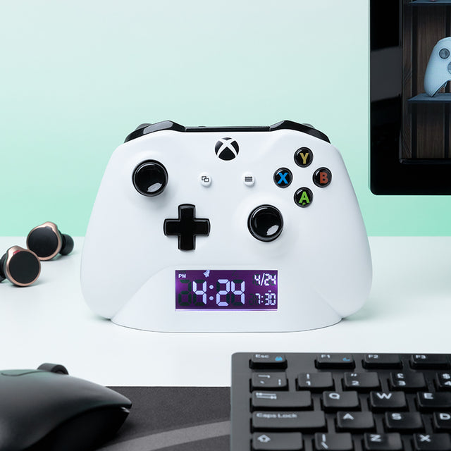 Paladone Xbox Controller-vækkeur – hvid – produktfoto