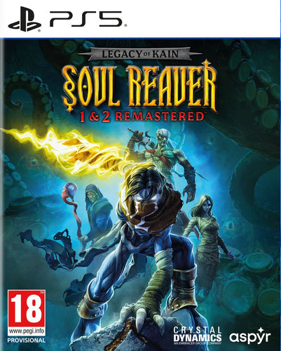 Legacy of Kain Soul Reaver 1 and 2 Remastered – PlayStation 5 – spilcover