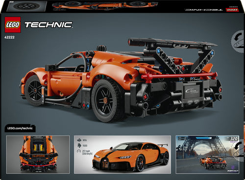 LEGO 42222 Technic Bugatti Chiron Pur Sport Hypercar, construction toy Lego
