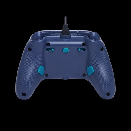 PowerA Advantage kablet controller – Aqua Wave – Xbox/PC – skråt fra siden