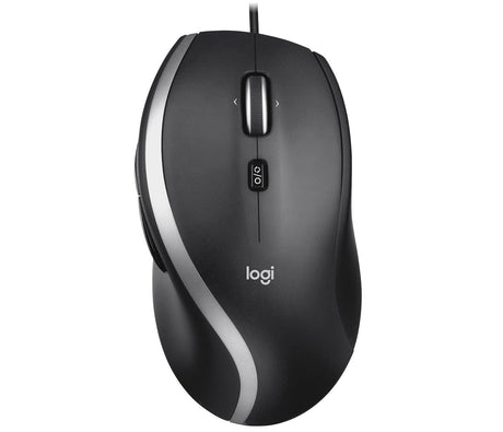 Logitech - M500S Mouse - Black - Cable