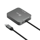 j5create JCD3191-N – 4K60 USB-C-rejseadapter – 10 Gbit/s – adapter med fast USB-C-kabel