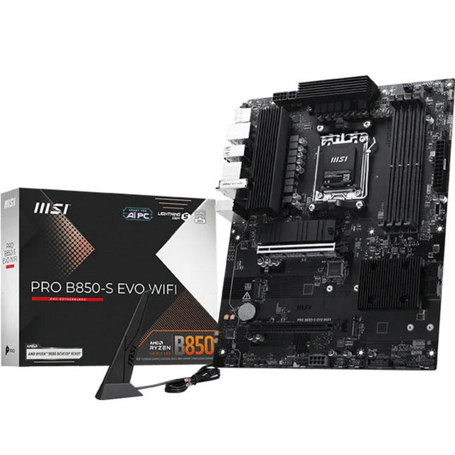 MSI PRO B850-S EVO WIFI – AM5 bundkort