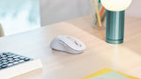 Logitech - M650 Signature - Large Wireless Mouse - White ( Left Handed ) Logitech