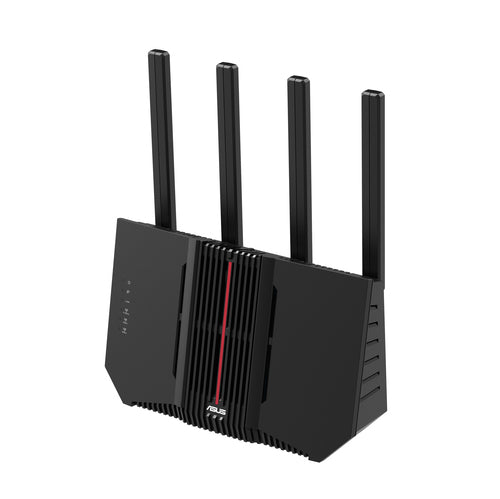 ASUS RT-BE92U – router og antenner set fra højre