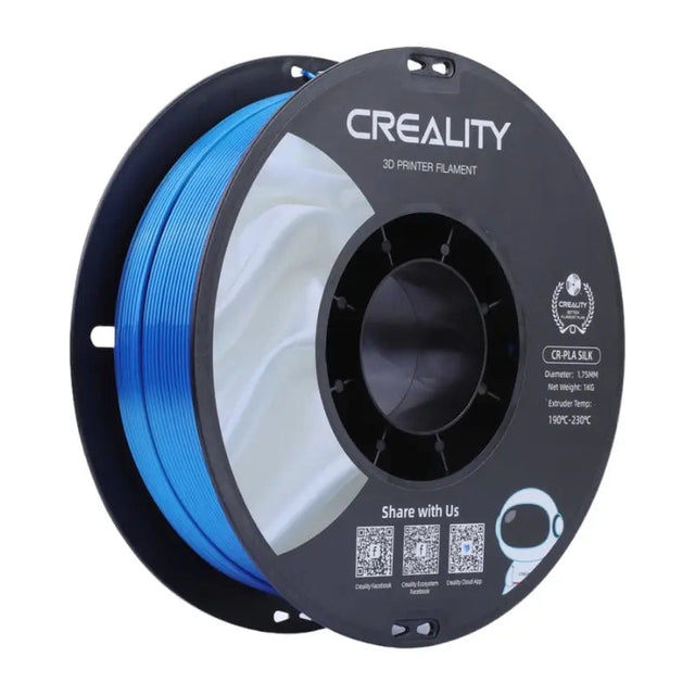 Creality CR-Silk PLA filament – blå, 1 kg