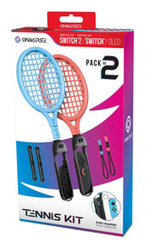 ONIVERSE NSW2 TENNIS KIT PACK OF 2 RACKETS - ORANGE/BLUE Oniverse