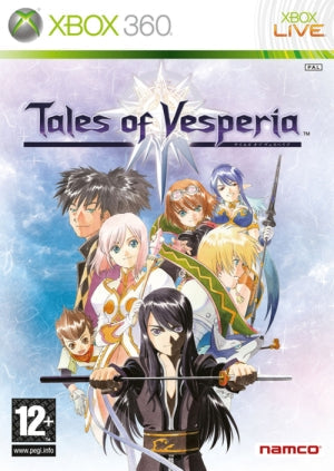 Tales of Vesperia – Xbox 360 – spilomslag