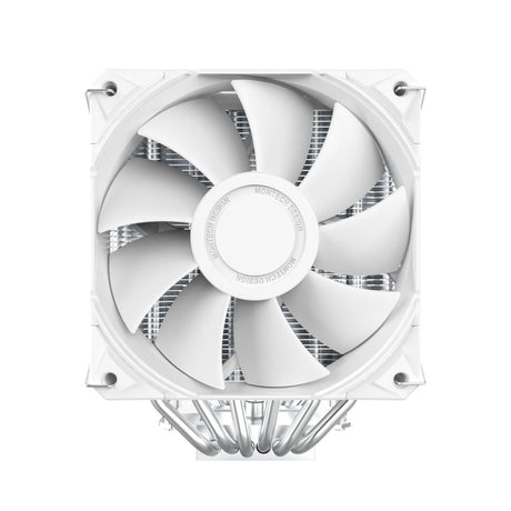 Montech NX600, dual tower, 6 HP CPU Cooler, White Telon Technology Co Ltd (Montech)