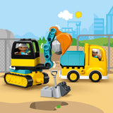 LEGO DUPLO excavators and trucks - 10931 LEGO