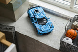 LEGO Technic 42217 – Chevrolet Corvette Stingray – Blå – den blå Corvette set ovenfra