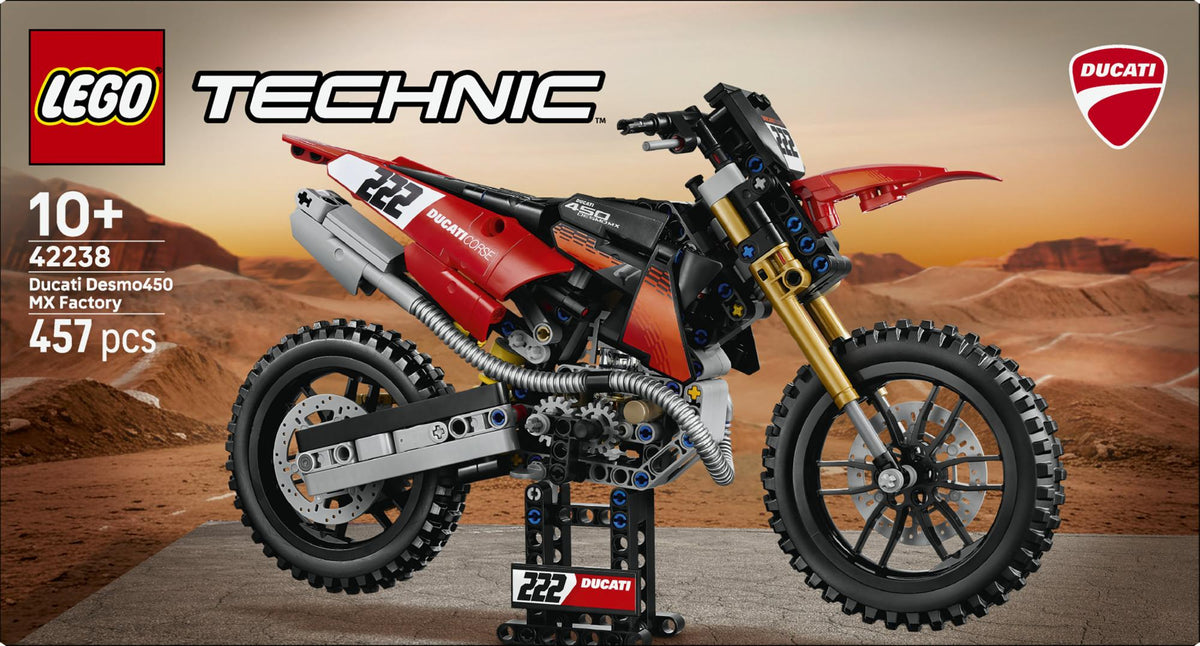 LEGO - Technic - Ducati Desmo450 MX Factory Motorcycle (42238) LEGO