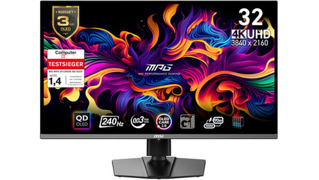 MSI MPG 321URXDE QD-OLED – skærm