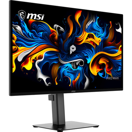 MSI PRO MAX 271QPX14G – 26,5″ QD-OLED-skærm, 144 Hz – forside