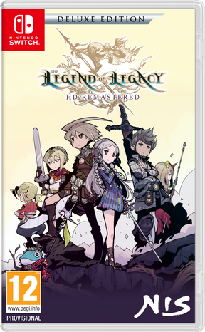 The Legend of Legacy HD Remastered (Deluxe Edition) – omslag til Nintendo Switch