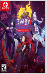 RWBY: Grimm Eclipse – Definitive Edition – forside til Nintendo Switch