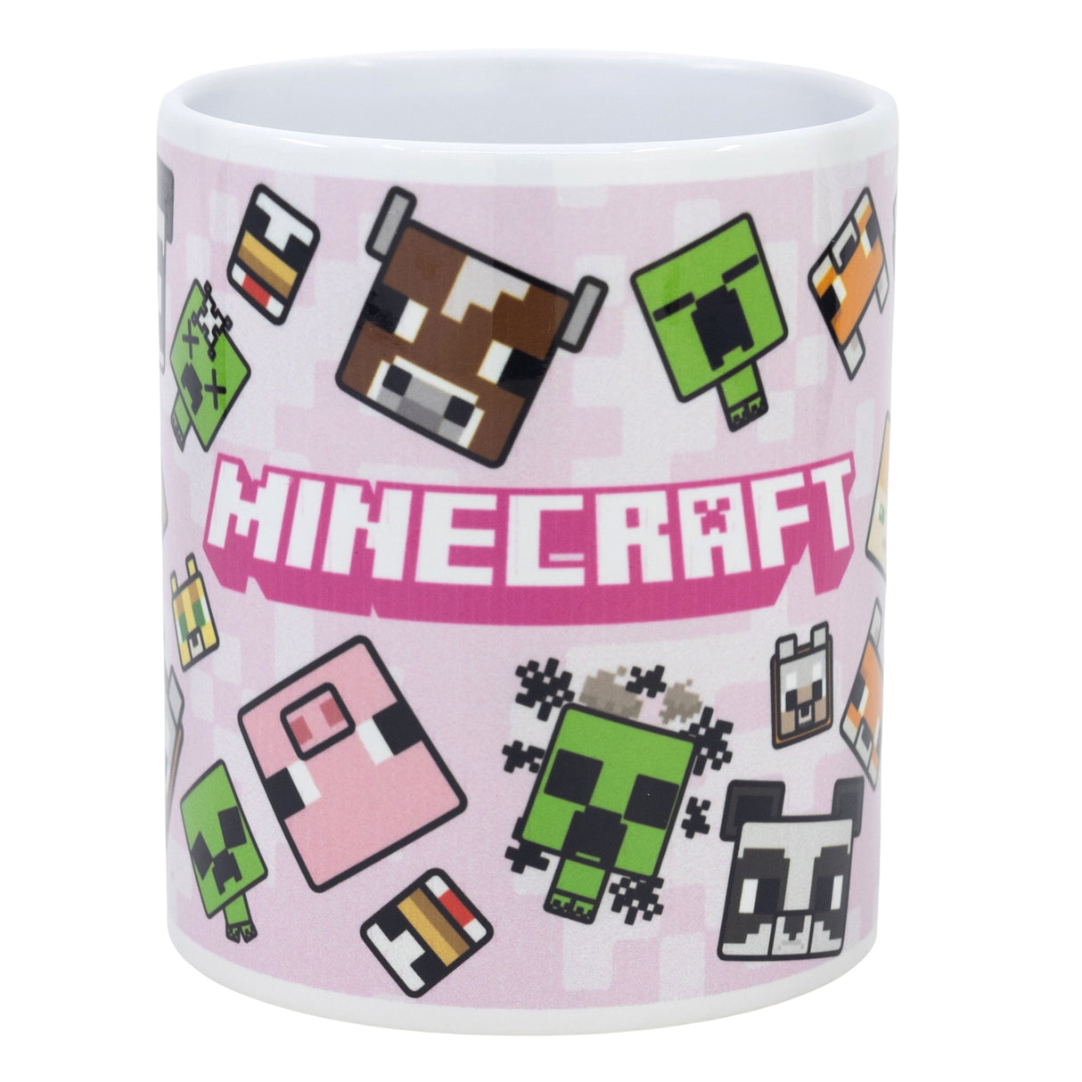 Minecraft Hoveder Keramisk Krus - 325 ML