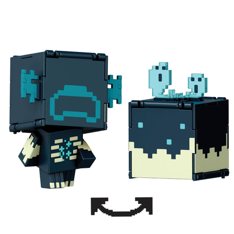 Minecraft - Mob Head Minis Flipping Figs - Warden & Sculk Catalyst Minecraft