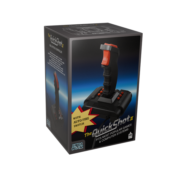 Retro Games THEQUICKSHOT II – USB-joystick