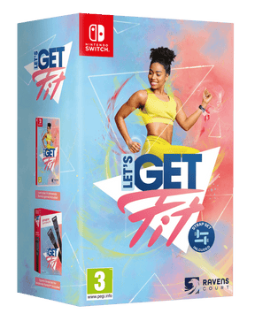 Let's Get Fit – med Joy-Con-stropper – Nintendo Switch – spillets udgave