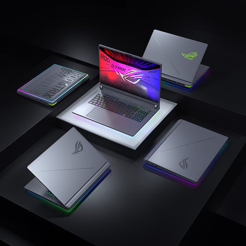 ASUS ROG Strix G16 G615LR-S5006W – vist i en samlet opsætning (vinkel 2)