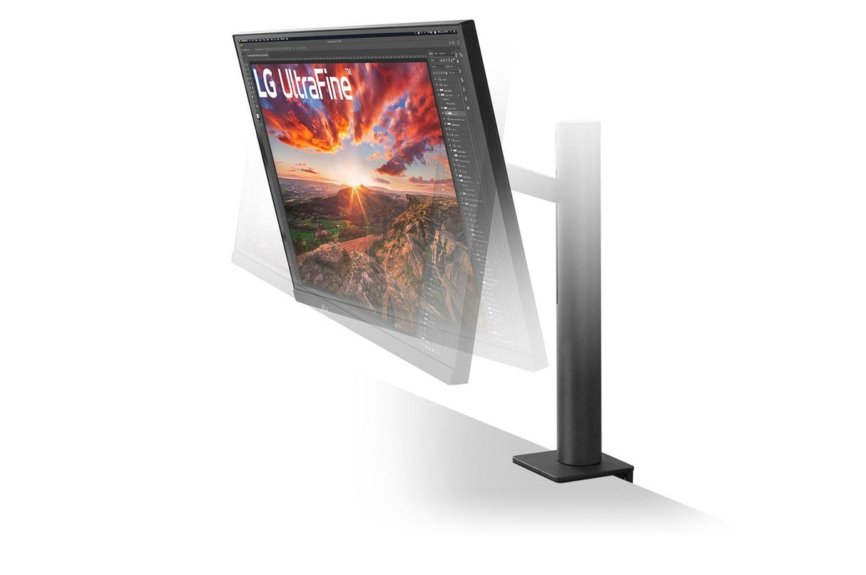 LG UltraFine Ergo 27UN880P-B 27 3840 x 2160 (4K) HDMI DisplayPort USB-C 60Hz Forlæng Træk tilbage  Dockingskærm LG Electronics