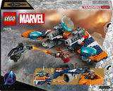 LEGO 76278 Marvel Super Heroes Rockets Spaceship vs. Ronan, construction toy LEGO