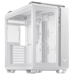 ASUS TUF Gaming GT502 Tempered Glass Dual Chamber Case White ASUS