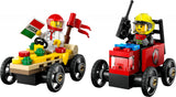 LEGO 60458 City Pizza Delivery Truck vs. Fire Truck LEGO