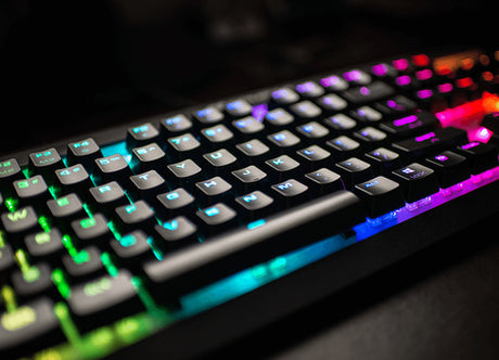 COUGAR Gaming Tastatur Attack X3 RGB Mech. Cherry MX silber