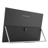 ASUS ZenScreen MB27ACF – skærmens bagside med støttehåndtag
