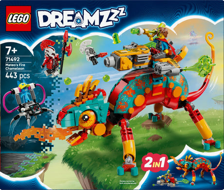 LEGO - DREAMZzz - Mateo's Fire Chameleon (71492) LEGO