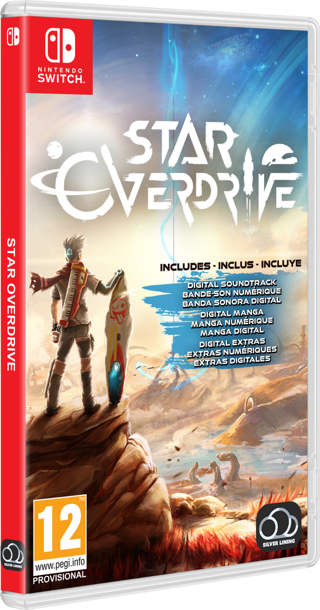 Star Overdrive – Nintendo Switch – spilomslag