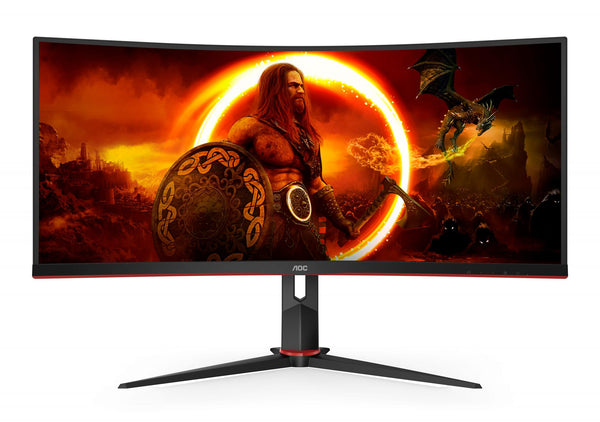 AOC CU34G2XP/BK 34" 3440x1440/21:9/1ms HDMI, DisplayPort, USB, Audioausgang