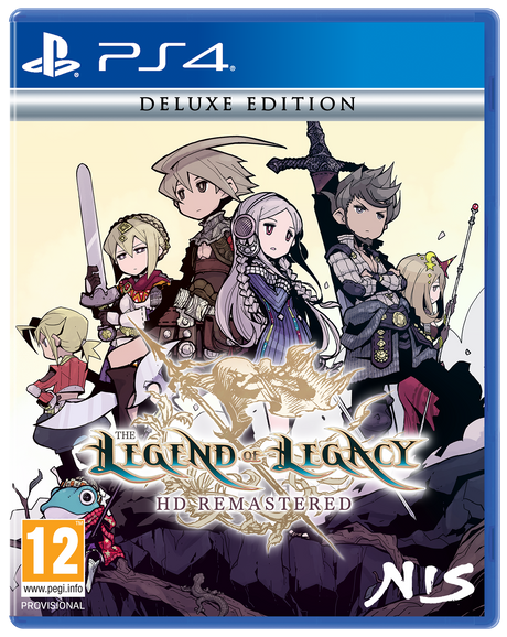 The Legend of Legacy HD Remastered (Deluxe Edition) – PlayStation 4 – spilomslag
