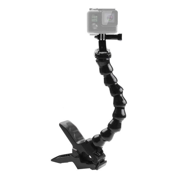 Puluz PU179 klemmeholder med fleksibel arm til actionkamera